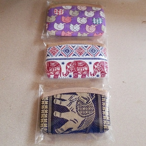Mini make up bag or coin purse - Picture 1 of 3